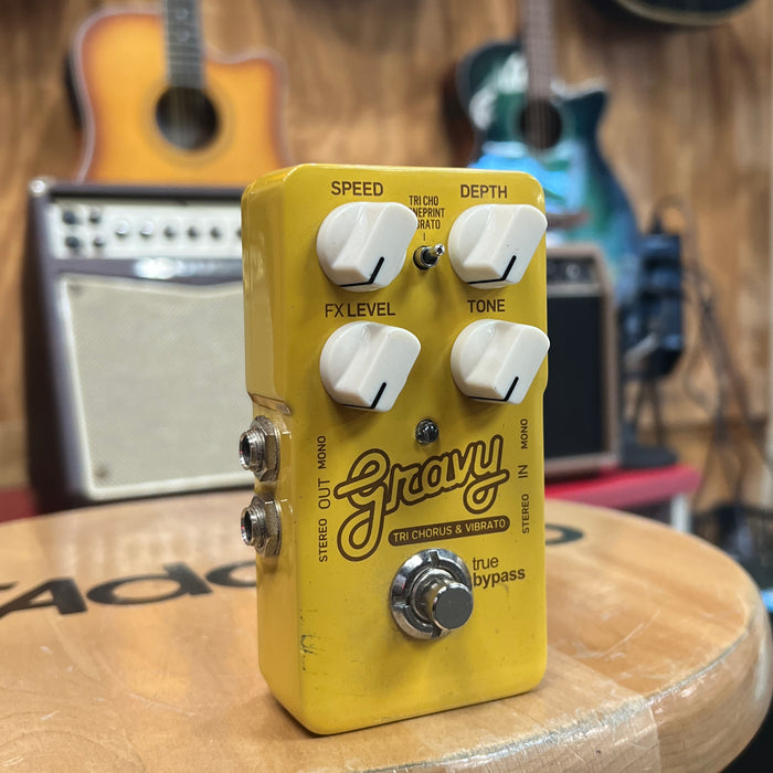 USED T.C Electronic Gravy Tri Chorus & Vibrato Pedal