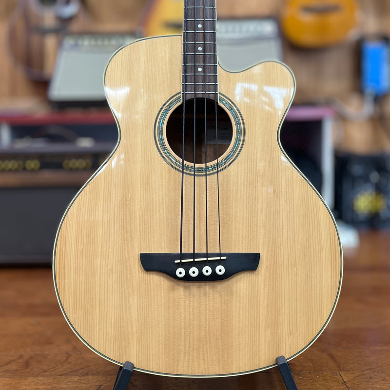 USED Takamine G Series EGB2S Jumbo Acoustic-Electric Bass w/ OHSC