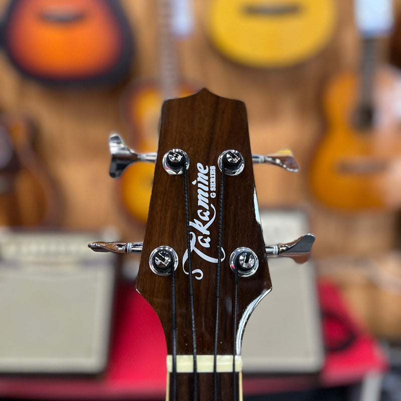 USED Takamine G Series EGB2S Jumbo Acoustic-Electric Bass w/ OHSC