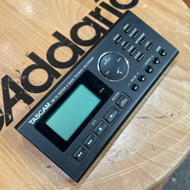 USED Tascam GB-10 Guitar & Bass Trainer/Recorder