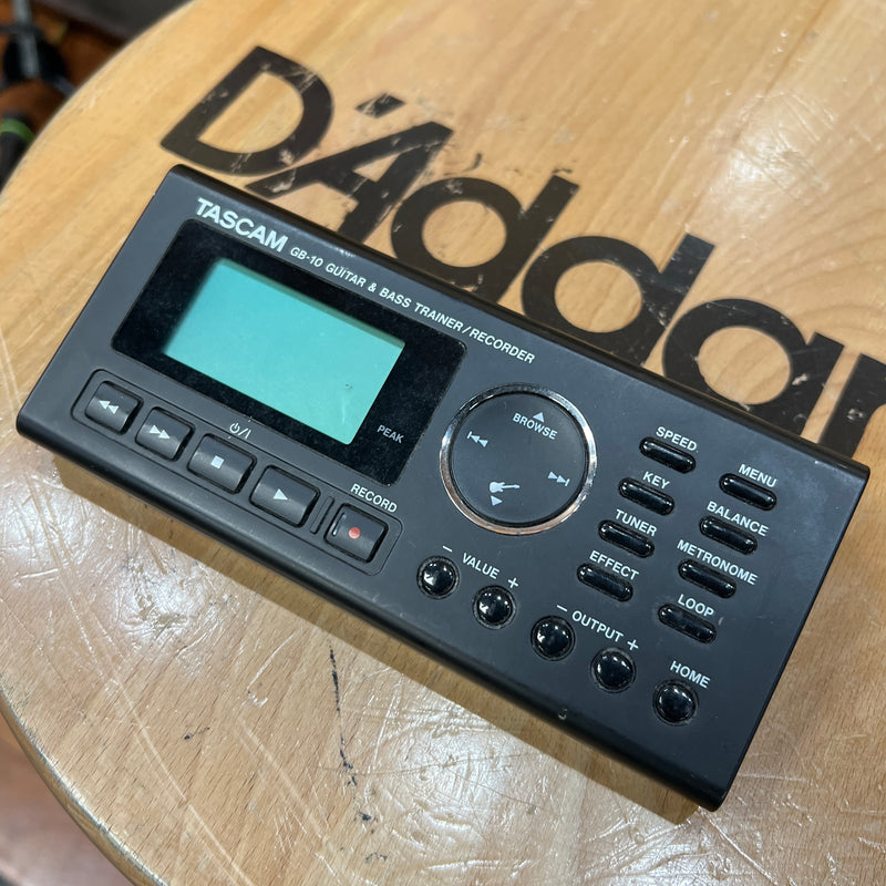 USED Tascam GB-10 Guitar & Bass Trainer/Recorder