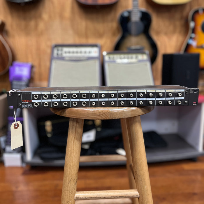 USED Tascam PB-32W Patch Bay 1/4" & RCA I/O, Japan