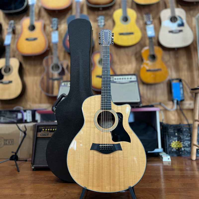 USED Taylor 356ce 12 String Acoustic/ Electric Guitar w/ OHSC