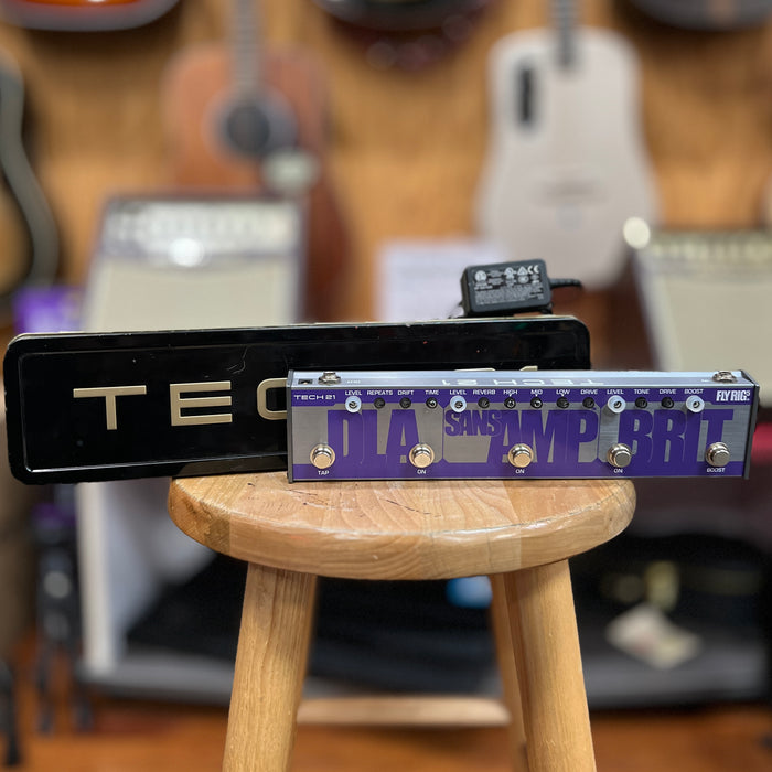 USED Tech 21 Brit Fly Rig 5 Guitar Multi-Effects Processor Pedal