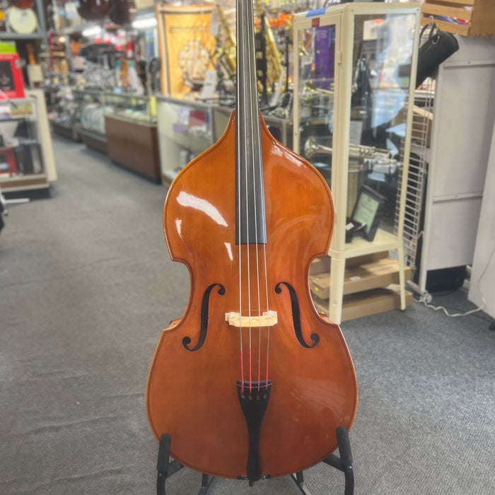 USED Torelli Sonata 500 Upright Bass w/ Stand and Bag, 1/2 Size
