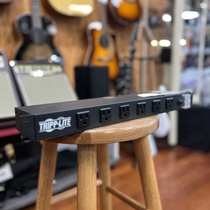 USED Tripp Lite 12-Outlet Rack Mount Power Strip PDU, Six Front & Six Rear Facing Outlets