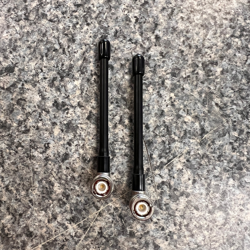 USED UHF BNC 1/4 Wave Antennas for Audio Technica Receivers, 2 pc