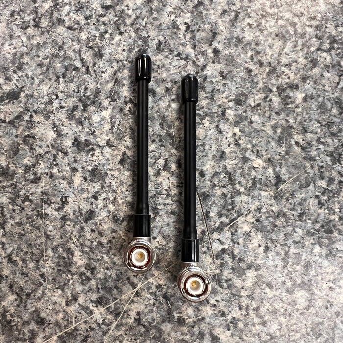 USED UHF BNC 1/4 Wave Antennas for Audio Technica Receivers, 2 pc