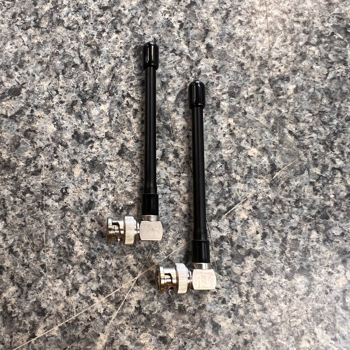 USED UHF BNC 1/4 Wave Antennas for Audio Technica Receivers, 2 pc