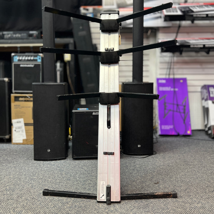 USED Ultimate Support Apex AX-48 Pro Column Keyboard Stand - Silver