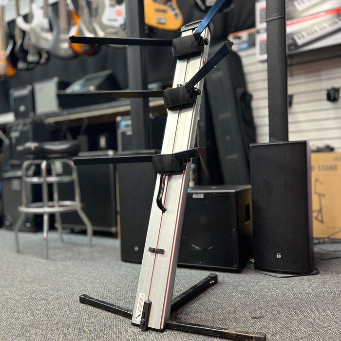 USED Ultimate Support Apex AX-48 Pro Column Keyboard Stand - Silver