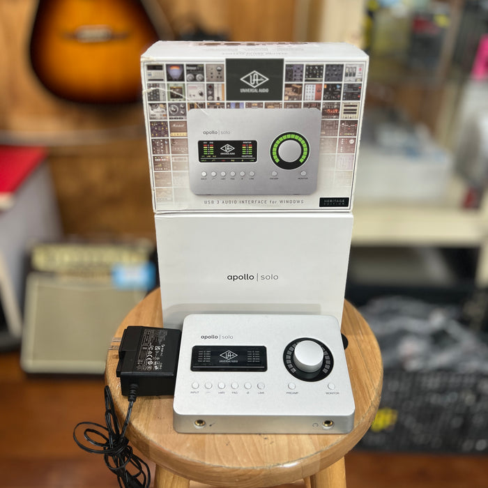 USED Universal Audio Apollo Solo Interface For Windows Only