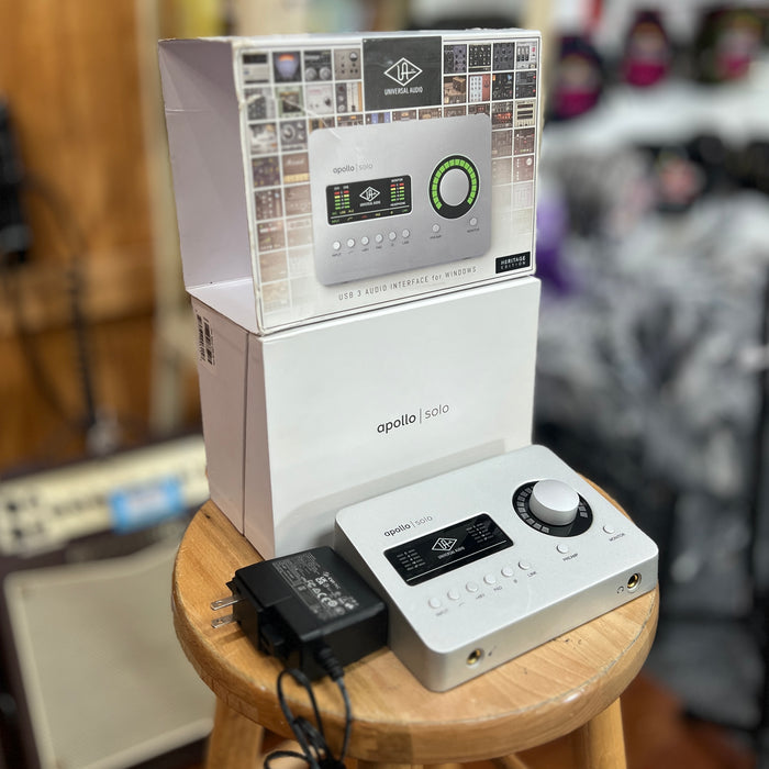 USED Universal Audio Apollo Solo Interface For Windows Only