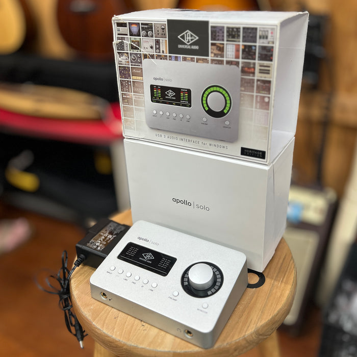 USED Universal Audio Apollo Solo Interface For Windows Only