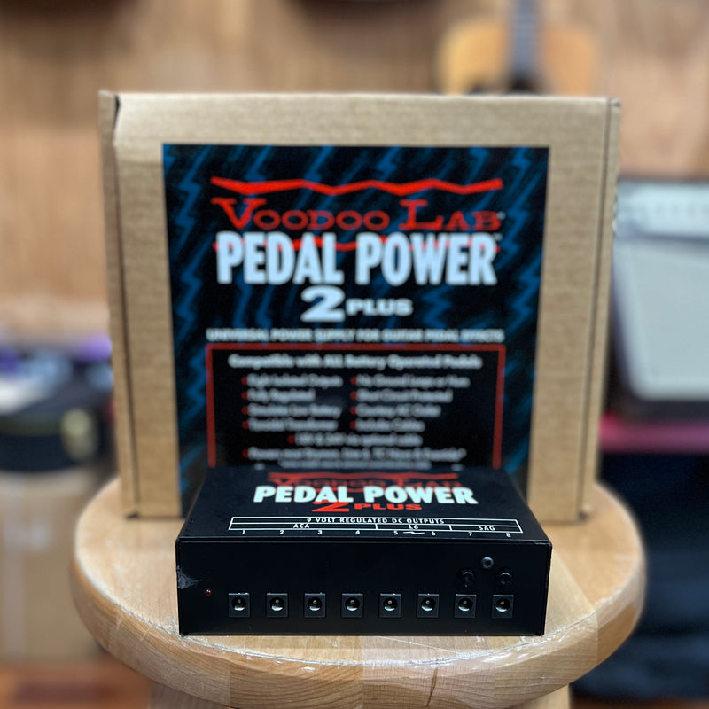 USED Voodoo Labs Pedal Power 2 Plus PSU-Dirt Cheep