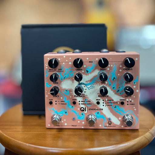 USED Walrus Audio SIGNED Yvette Young New Qi Etherializer Multieffects-Dirt Cheep