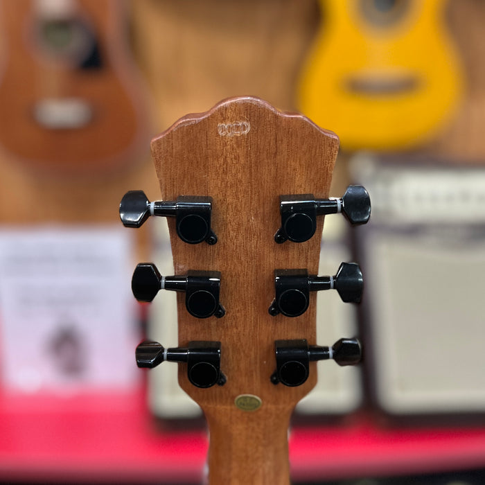 USED Washburn BTS9CH-D-U Bella Tono Novo S9 Acoustic Guitar, Gloss Charcoal Burst