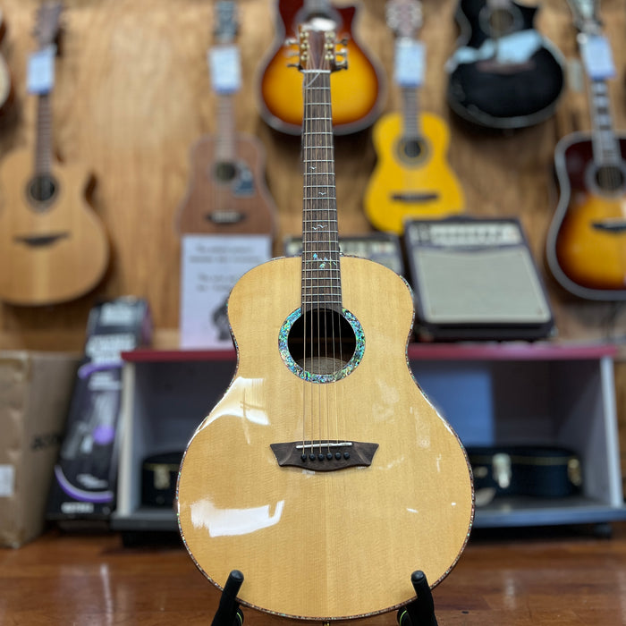 USED Washburn Bella Tono Elegante S24S Acoustic Guitar, Gloss Natural