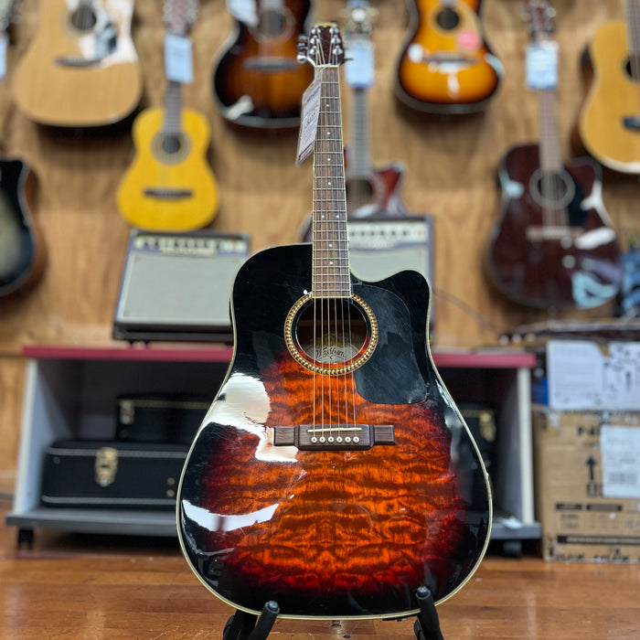 USED Washburn D10CE Acoustic Electric Guitar