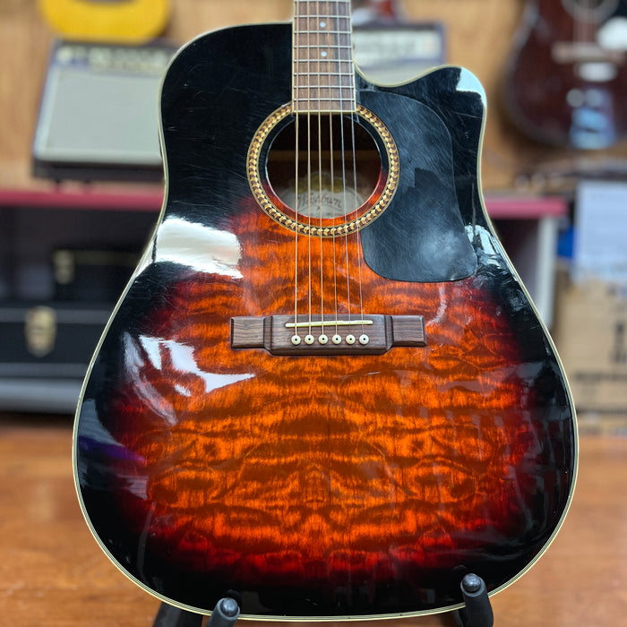 USED Washburn D10CE Acoustic Electric Guitar