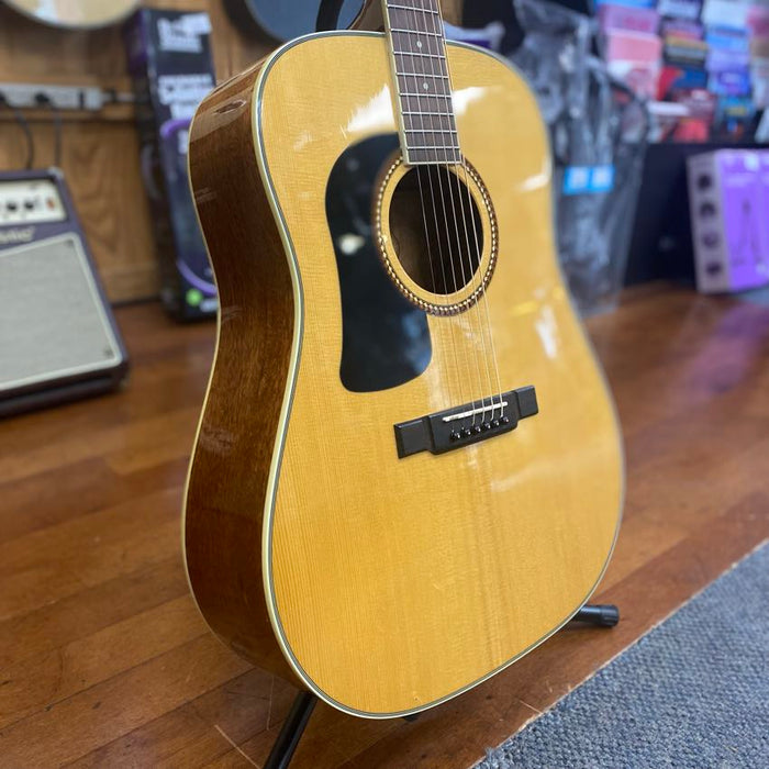 USED Washburn D10SLH Left-Handed A/E Dreadnought Acoustic Guitar