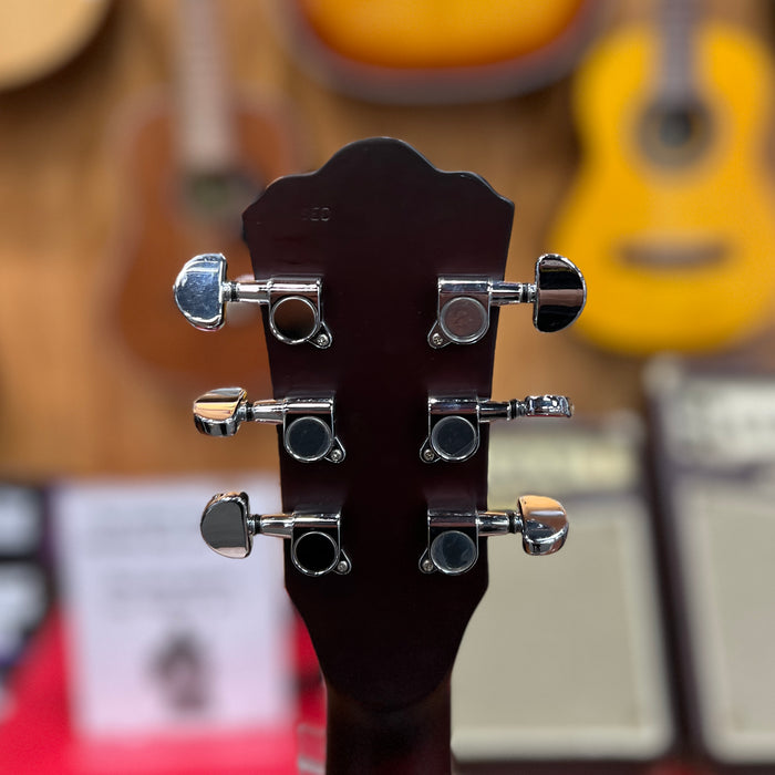 USED Washburn Deep Forest Burl 6 String Acoustic-Electric Guitar, Amber Fade