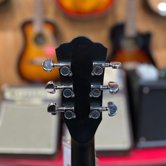USED Washburn Deep Forest Burl Dreadnought Acoustic Guitar