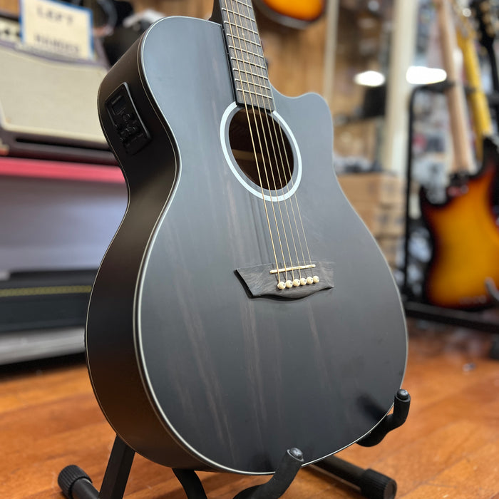 USED Washburn Deep Forest Ebony ACE Acoustic-Electric Guitar