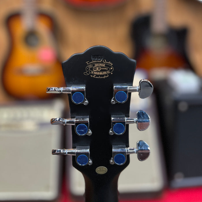 USED Washburn Deep Forest Ebony ACE Acoustic-Electric Guitar