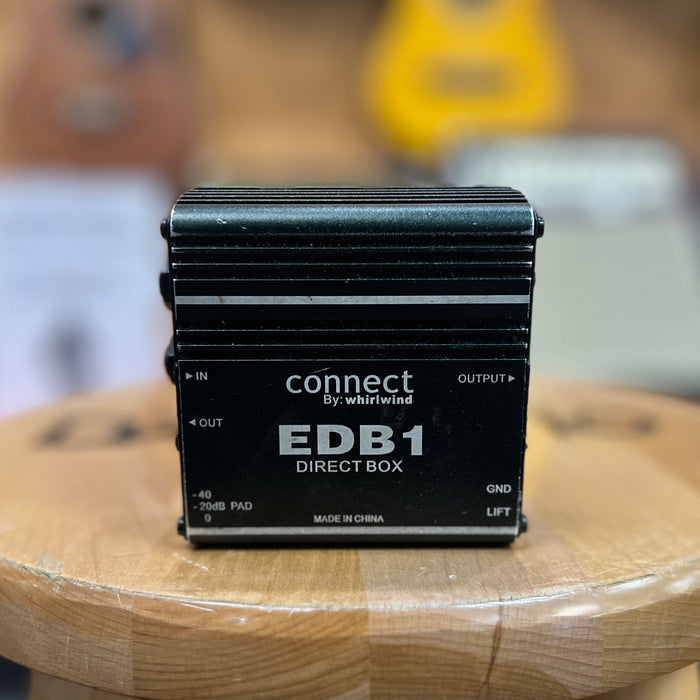 USED Whirlwind EDB1 Single-Channel Economy Direct Box