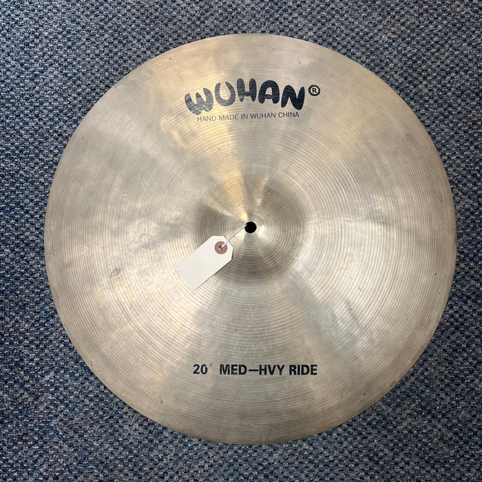 USED Wuhan 20" Medium Heavy Ride Cymbal