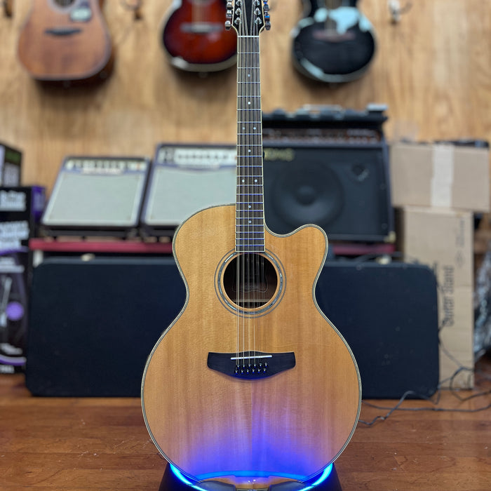 USED Yamaha CPX700II-12 Acoustic-Electric 12-String Guitar, Natural
