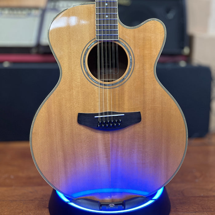 USED Yamaha CPX700II-12 Acoustic-Electric 12-String Guitar, Natural