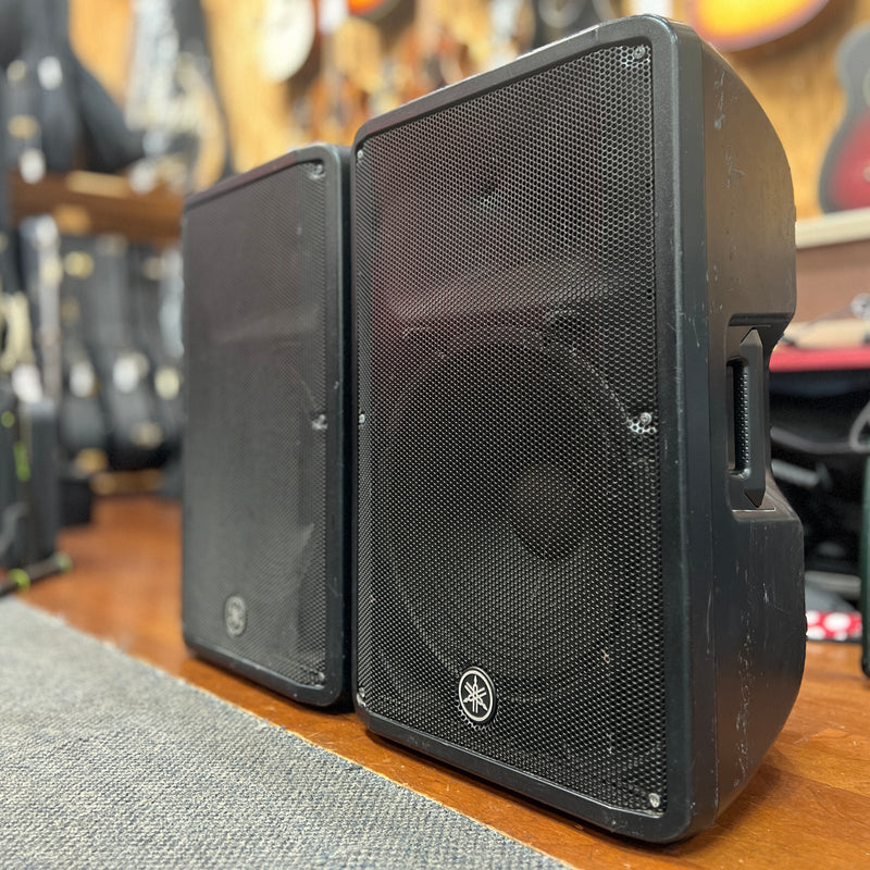 USED Yamaha DBR15 Powered Speakers (PAIR)