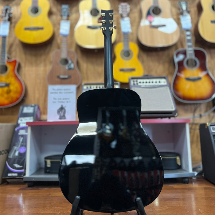 USED Yamaha F335 Dreadnought Acoustic Guitar, Black