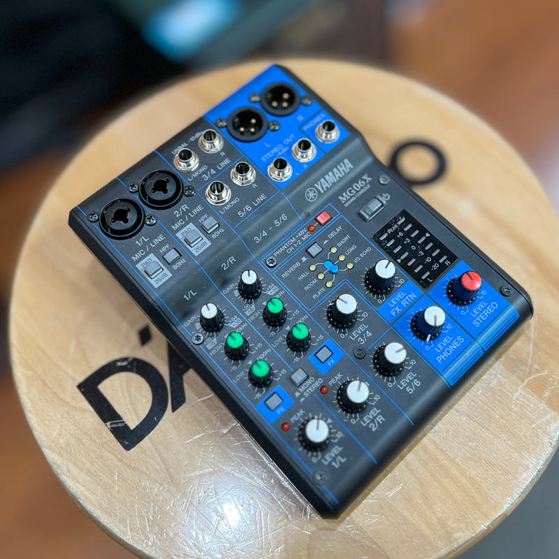 USED Yamaha MG06X 6-Channel Mixer