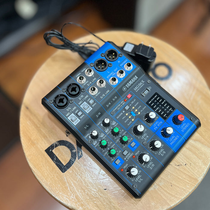 USED Yamaha MG06X 6 Channel Mixer with Effects