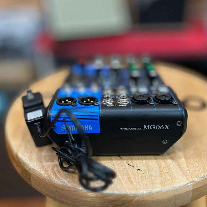 USED Yamaha MG06X 6 Channel Mixer with Effects