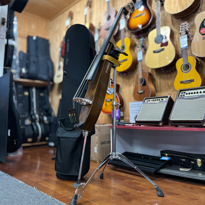 USED Yamaha SLB300SK Silent Electric Upright Bass w/ SVB-BST Stand & Gig Bag