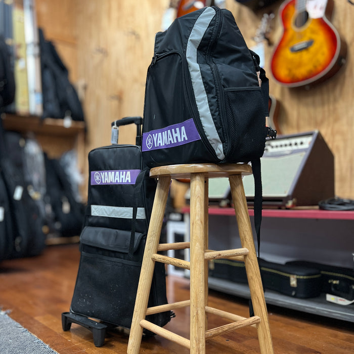 USED Yamaha Snare and Bell Combo Kit with Rolling Case (SCK275R)