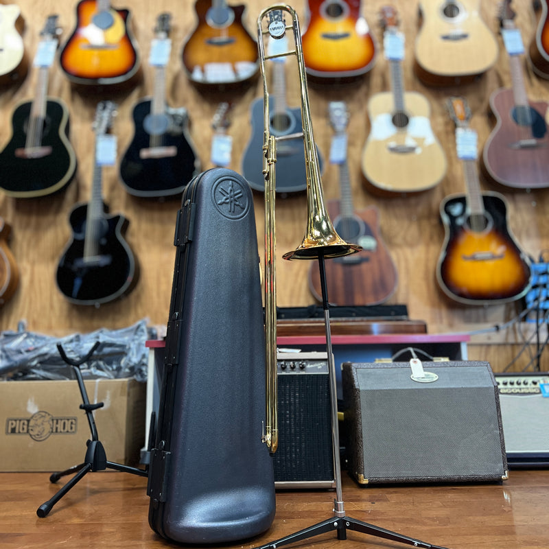 USED Yamaha YSL-200AD Student Trombone Outfit