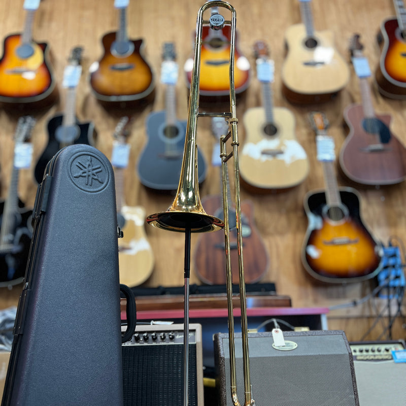 USED Yamaha YSL-200AD Student Trombone Outfit