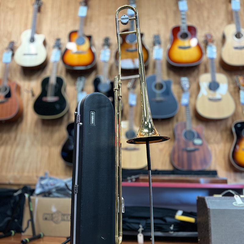USED Yamaha YSL-354 Student Trombone Outfit