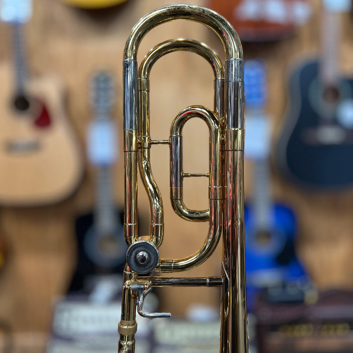 USED Yamaha YSL-448G Intermediate F-rotor Trombone Outfit