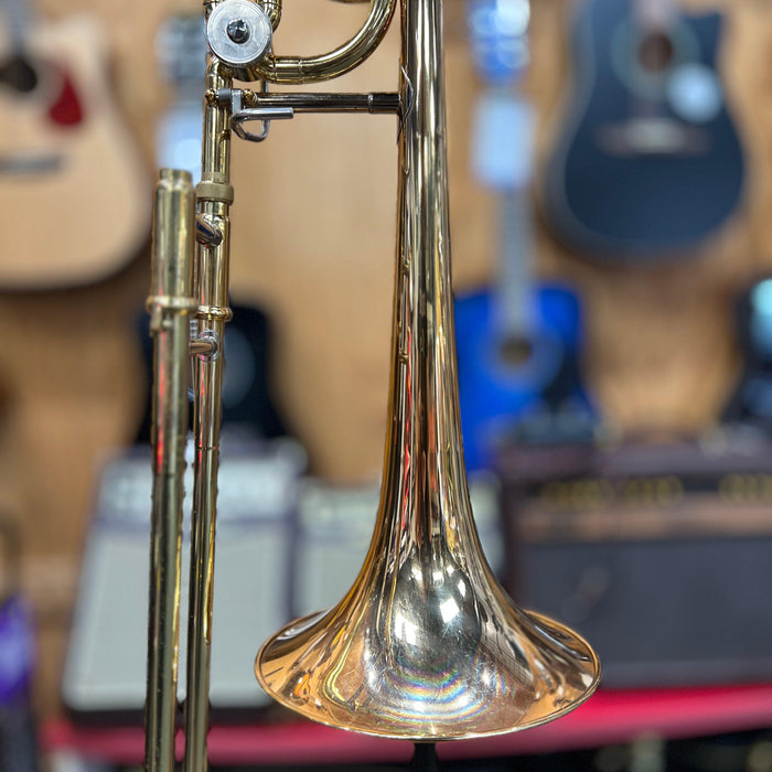 USED Yamaha YSL-448G Intermediate F-rotor Trombone Outfit