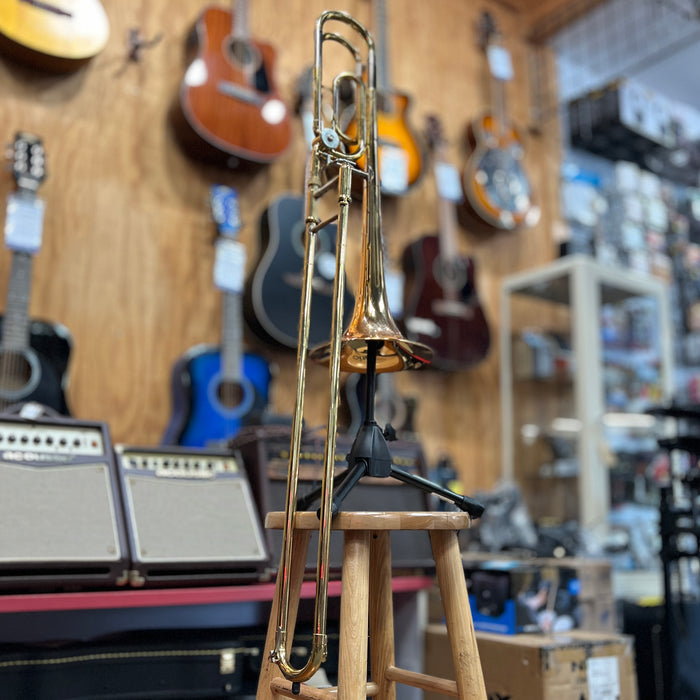 USED Yamaha YSL-448G Intermediate F-rotor Trombone Outfit