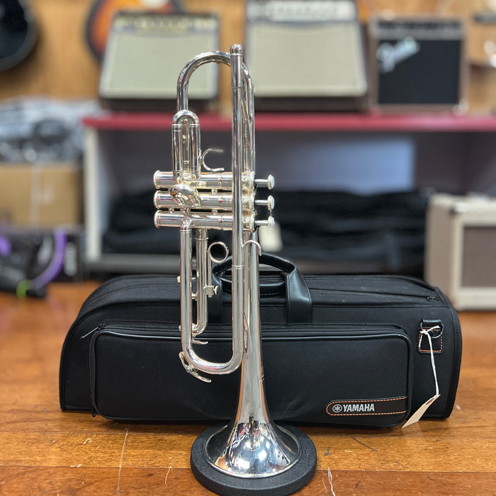 USED Yamaha YTR-2330 Student Bb Trumpet, Silver, Serial # 229062