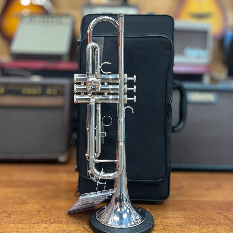 USED Yamaha YTR-300ADS Intermediate Trumpet Outfit, Silver