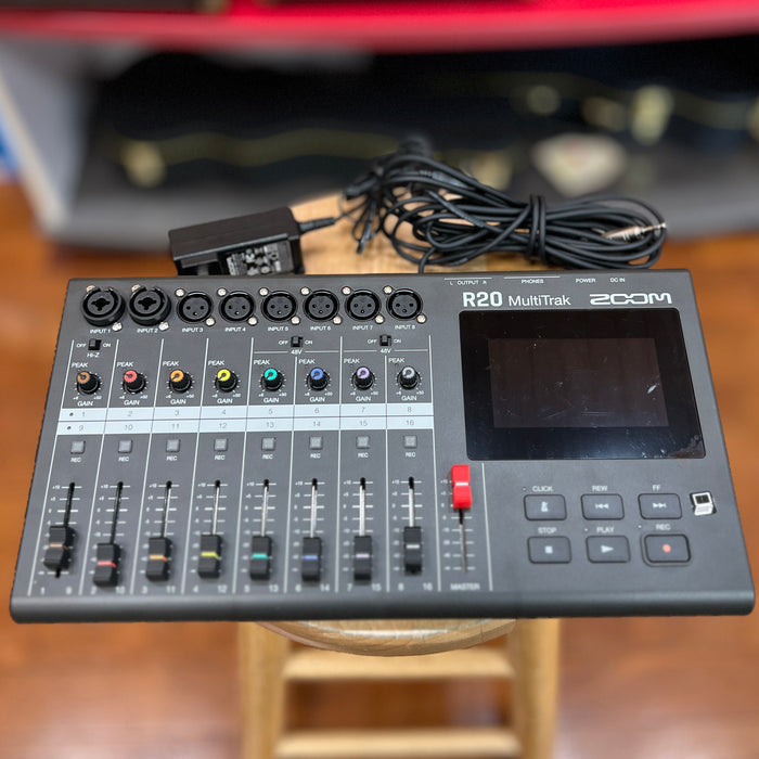 USED ZOOM R20 Multi-Track Recorder USB Audio Interface