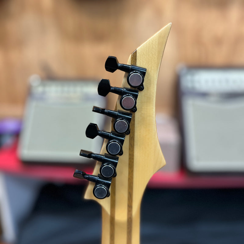 USED Zereth S6 Prototype Fanned Fret Electric Guitar w/ Case